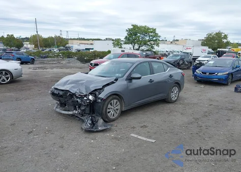 2024 Nissan Sentra S Xtronic Cvt из США, поврежденный, VIN 3N1AB8BV3RY290715